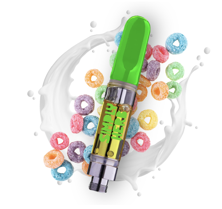 Photograph of product: SIMPLY HERB FRUITY LOOPS CARTRIDGE 1G
