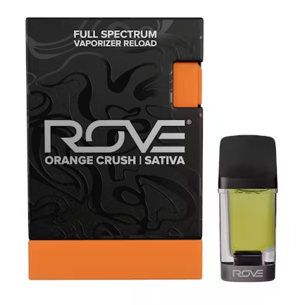 Photograph of product: ROVE- ORANGE CRUSH- RELOAD- LIVE RESIN DIAMOND VAPORIZER