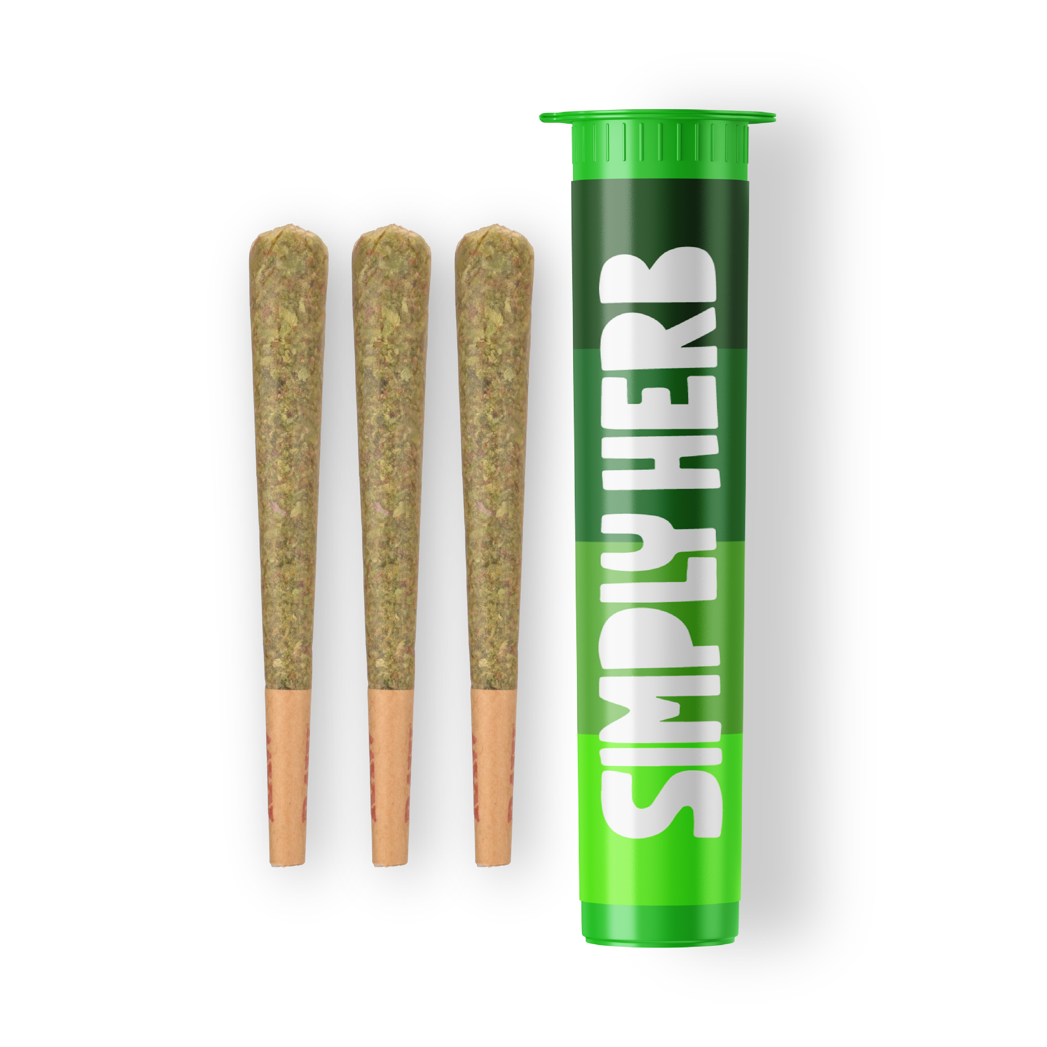 Photograph of product: Simply Herb - Omakase - Pre-Roll Pack - 1.5g (3x0.5g)