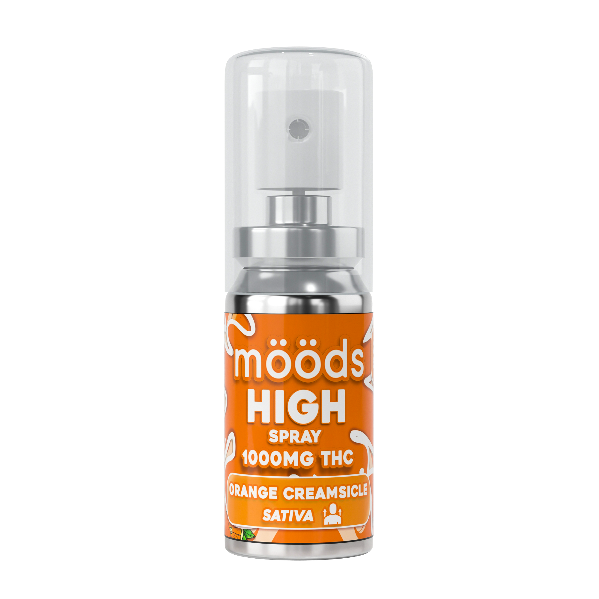 Photograph of product: SPRAY - ORANGE CREAMSICLE 1000MG - MOODS