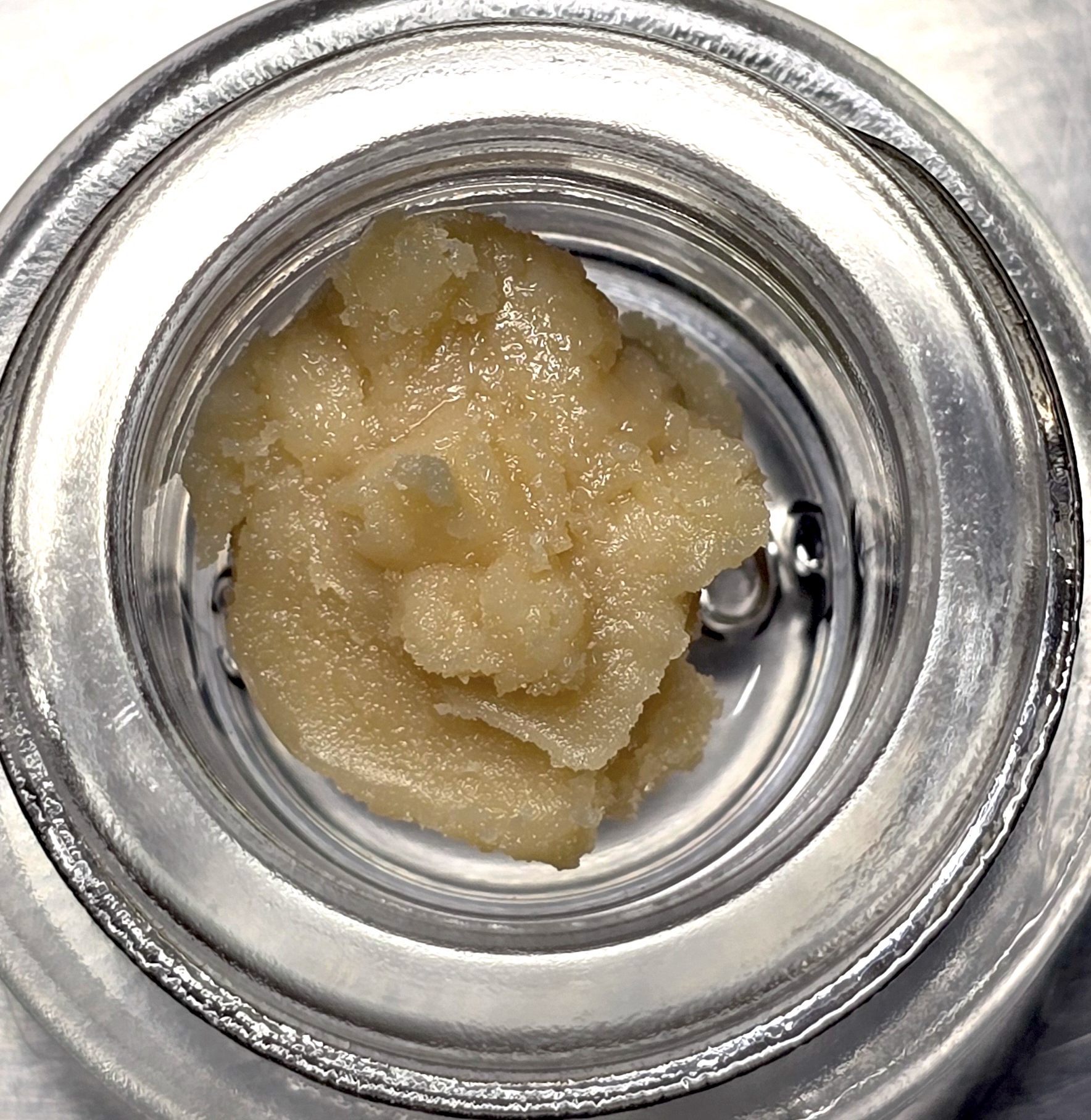 Photograph of product: Concentrate | Glacier Solventless | Mimosa Live Rosin Cold Cure