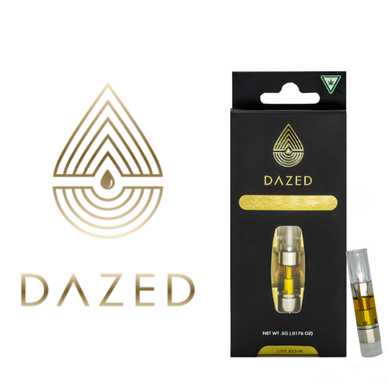 Photograph of Product: Dazed Extracts Live Resin Vape Cartridge - Critical Kush