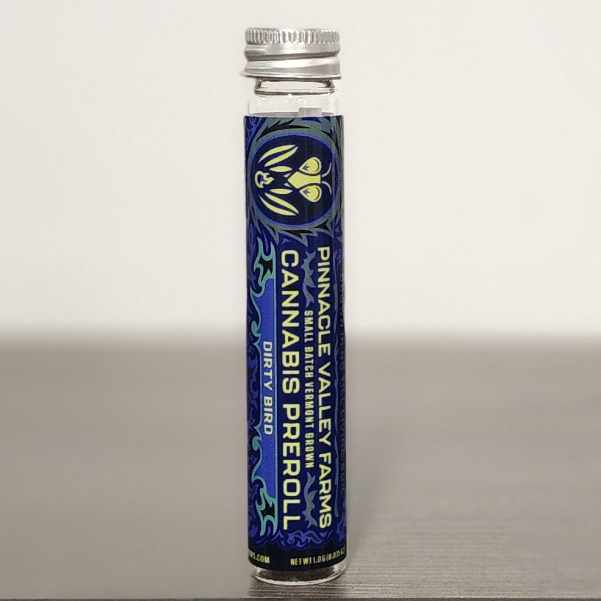 Photograph of product: Dirty Bird 1G Pre-Roll