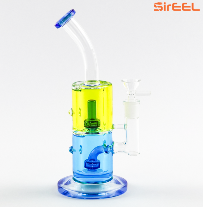 Photograph of product: Sireel 11' Two Tone glycerin bong
