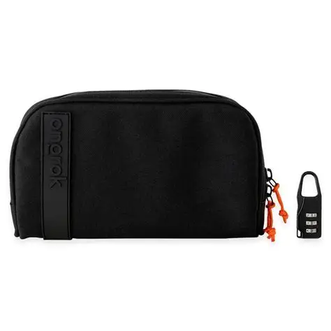 Photograph of product: ONGROK - Smell Proof Carbon lined Wallet - Medium 5" x 8" - Black