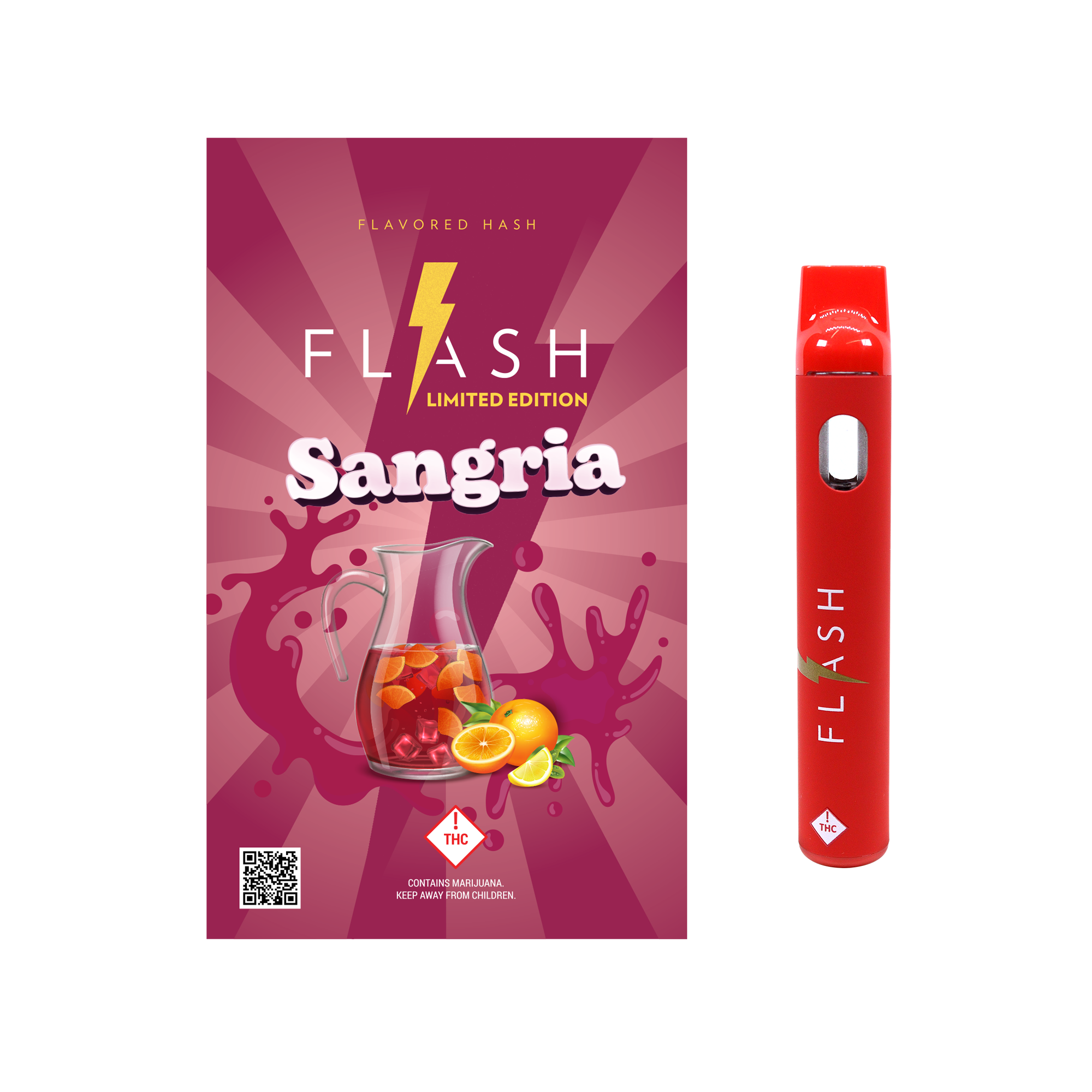 Photograph of product: Harmony - Flash Disposable - Sangria