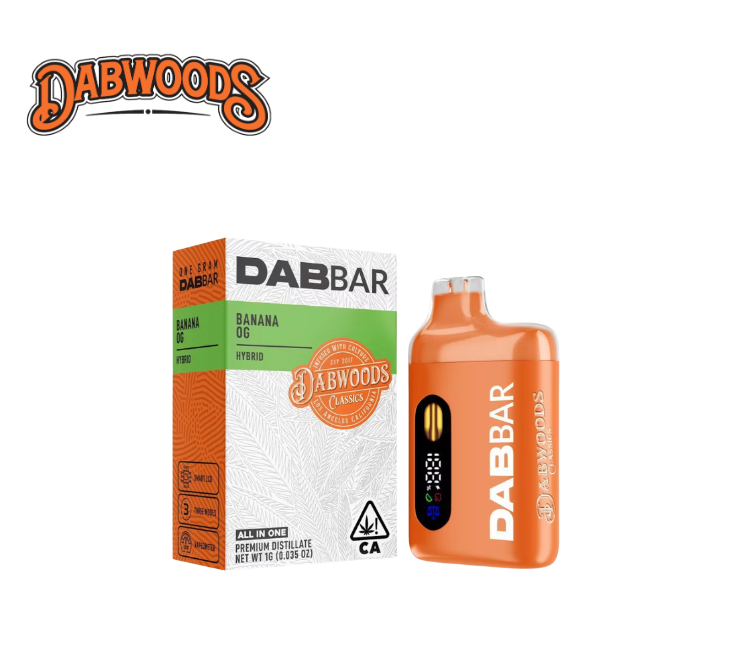 Photograph of product: BANANA OG 1G ALL IN ONE DAB BAR