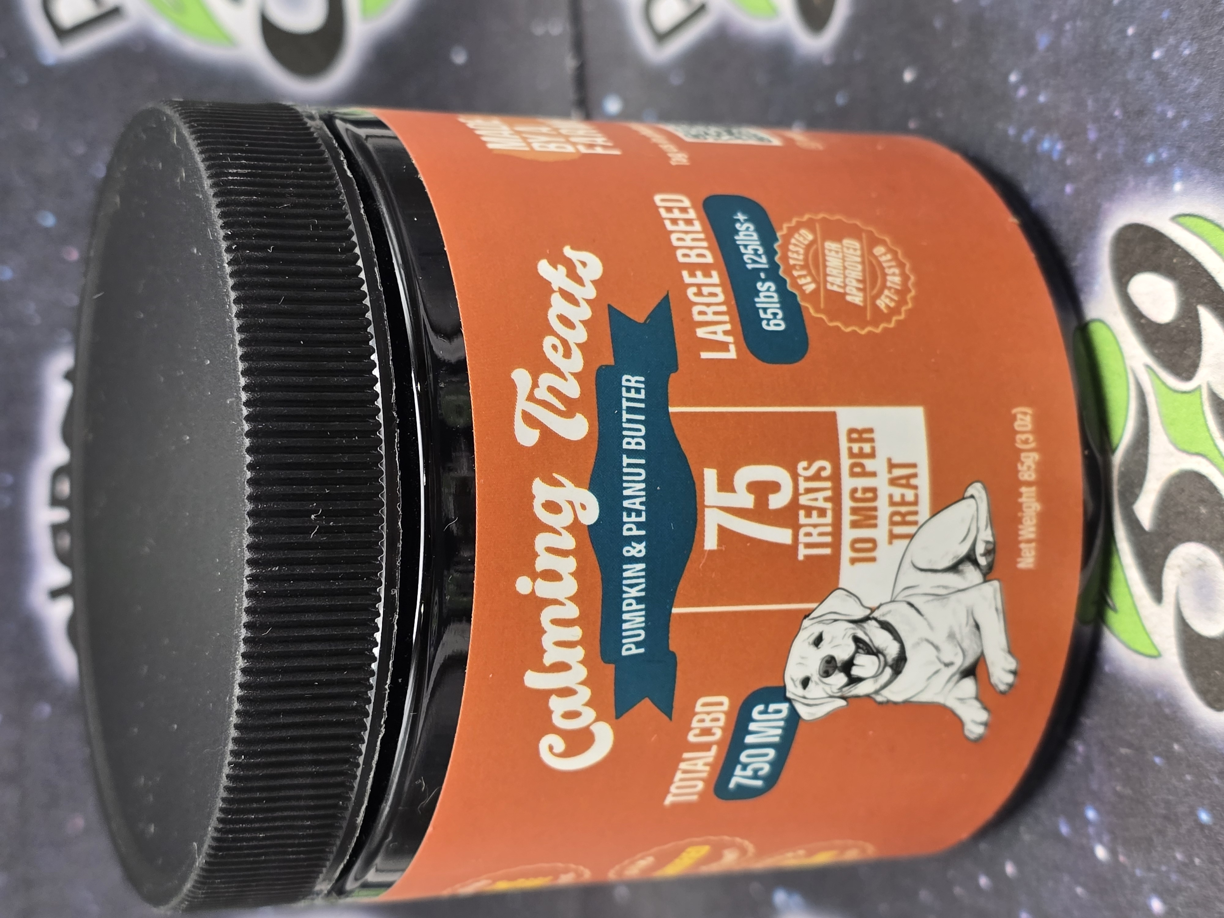 Photograph of product: Made By A Farmer | Calming CBD Dog Treats | 750mg