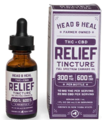 Photograph of product: Relief Tincture - 300TH-oui:600CBD