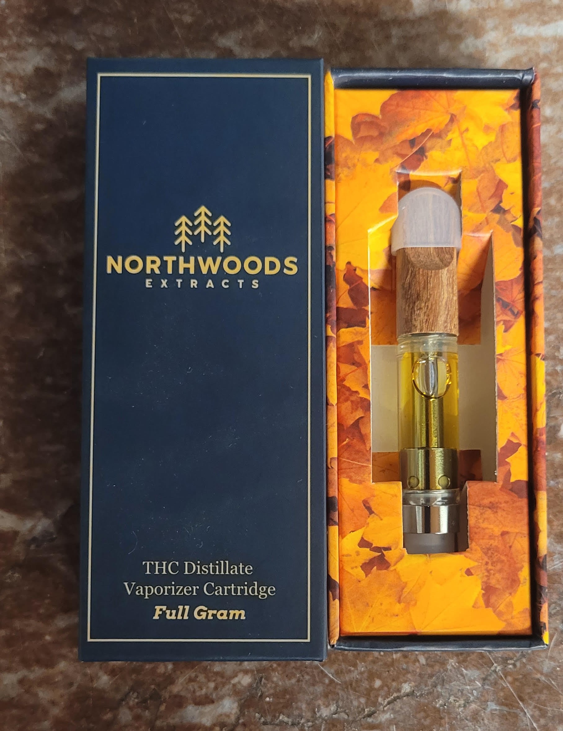 Photograph of product: vape cart (D) | rasp skywalker | Northwoods Extracts