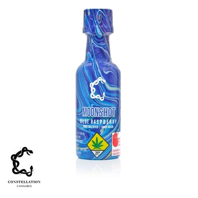 Photograph of product: Moonshot | Mini Drink | Blue Raspberry | 100mg