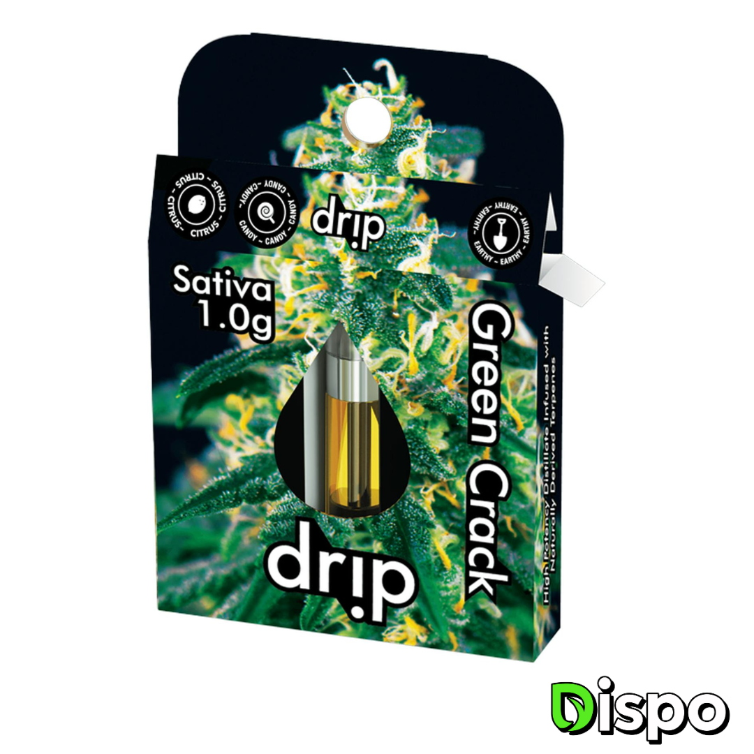 Photograph of product: Drip - Green Crack Cartridge