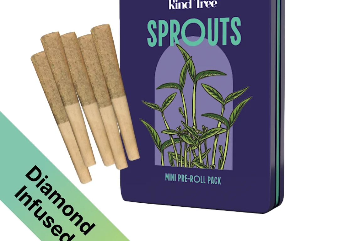 Photograph of product: Kind Tree - Infused Pre-Rolls - Chunky Monkey (I) - 5pk