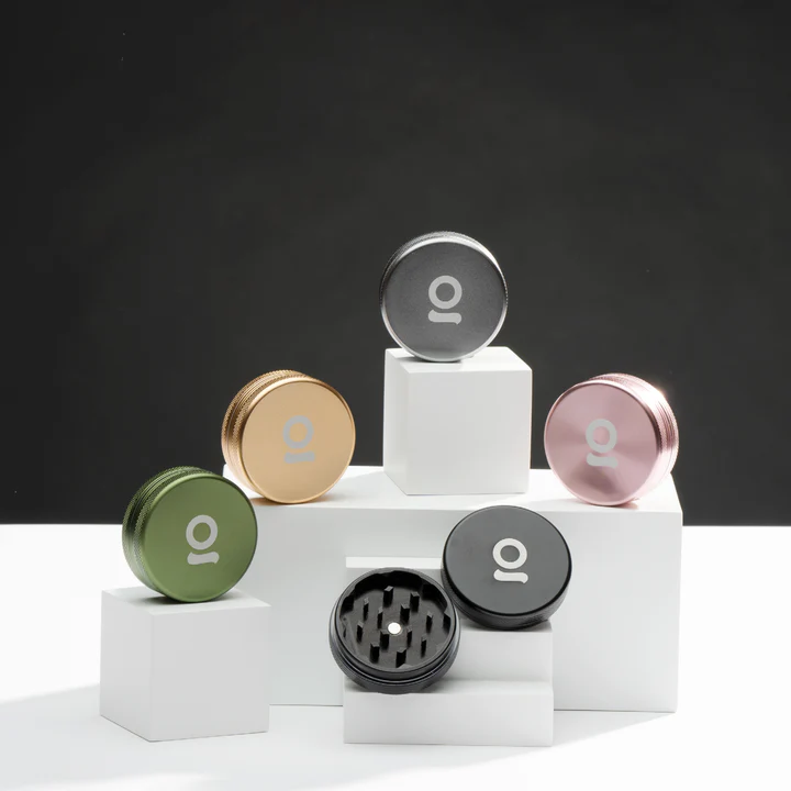 Photograph of product: Ongrok - 2 Piece Magnetic Grinder - Rose Gold