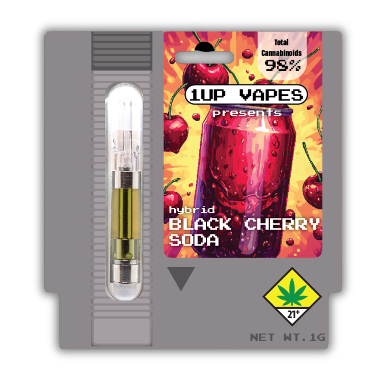 Photograph of product: Black Cherry Soda Cartridge (1UP) - DOH