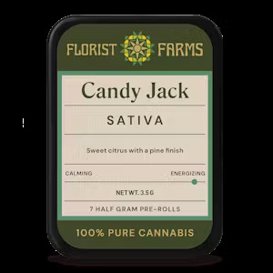 Photograph of product: Florist Farms - Infused Candy Jack - 5pk Pre-roll - 2.5g