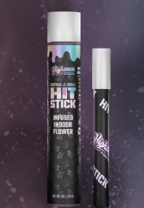 Photograph of product: HIGHSMEN - Cake Quake | 0.5g Infused Hit Stick 5pk  (TAX INCLUDED)