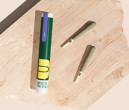 Photograph of product: The Botanist White Fire x Chem D (I) Infused Pre-Roll Multi-Pack 0.5g 2pk