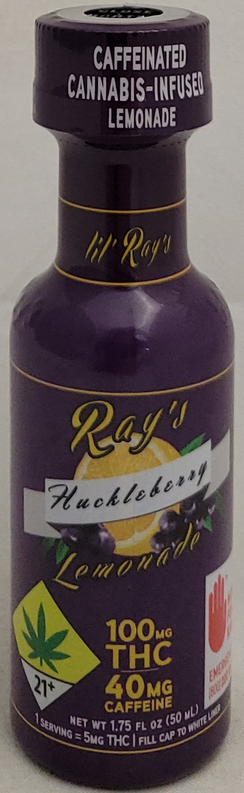 Photograph of product: Caffeinated Huckleberry | 100mg *General Use Compliant*