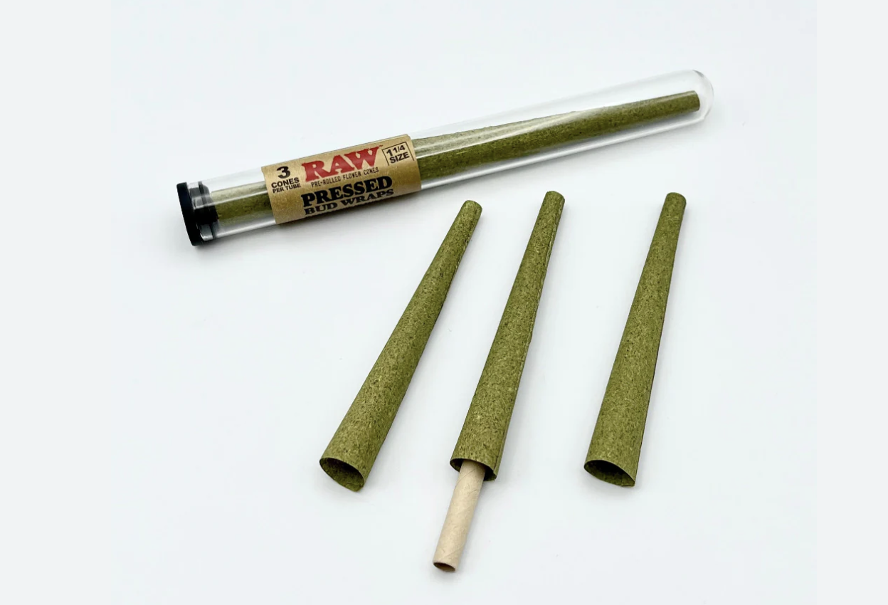 Photograph of product: Pressed Bud Wraps