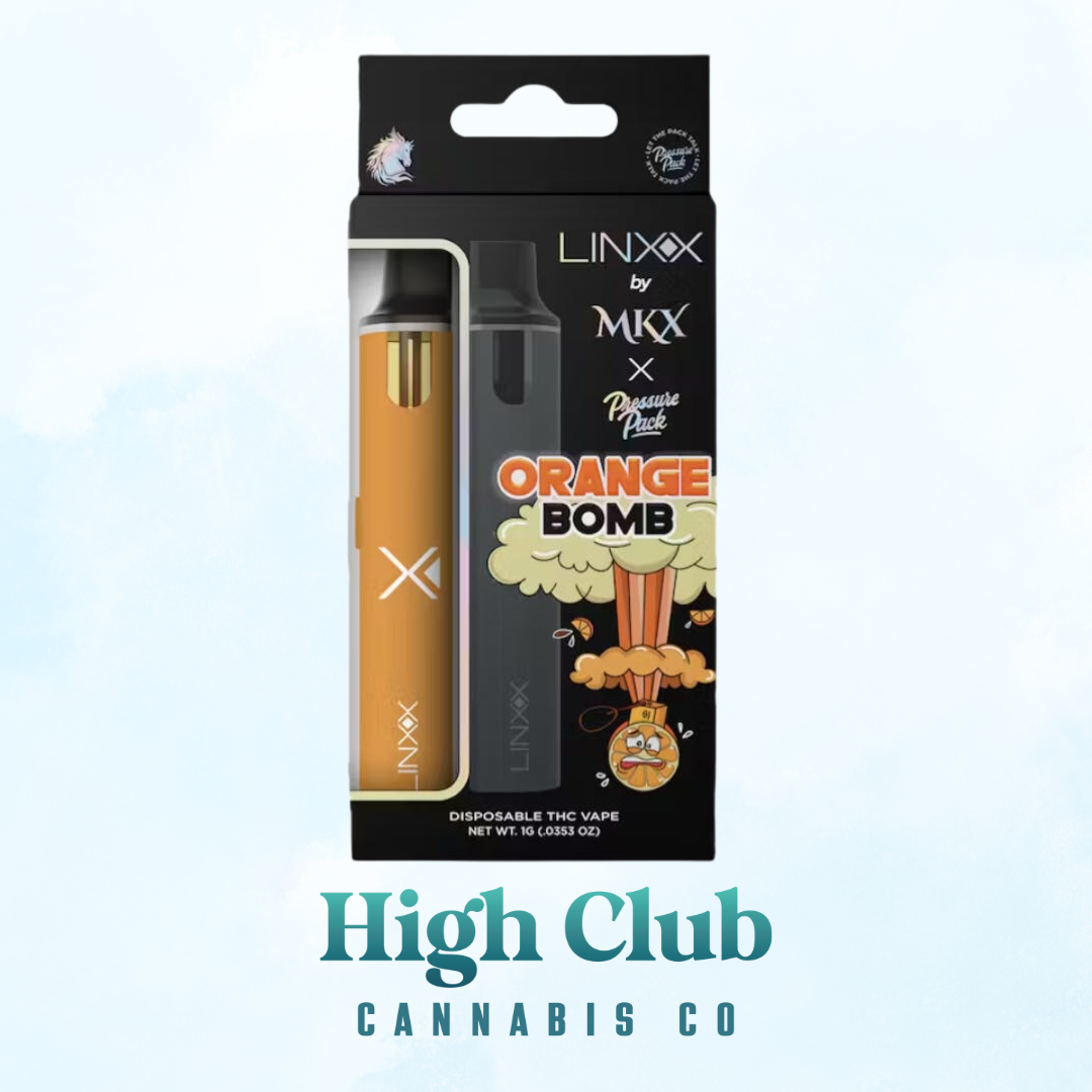 Photograph of product: MKX - Linxx Dispoable - Orange Bomb