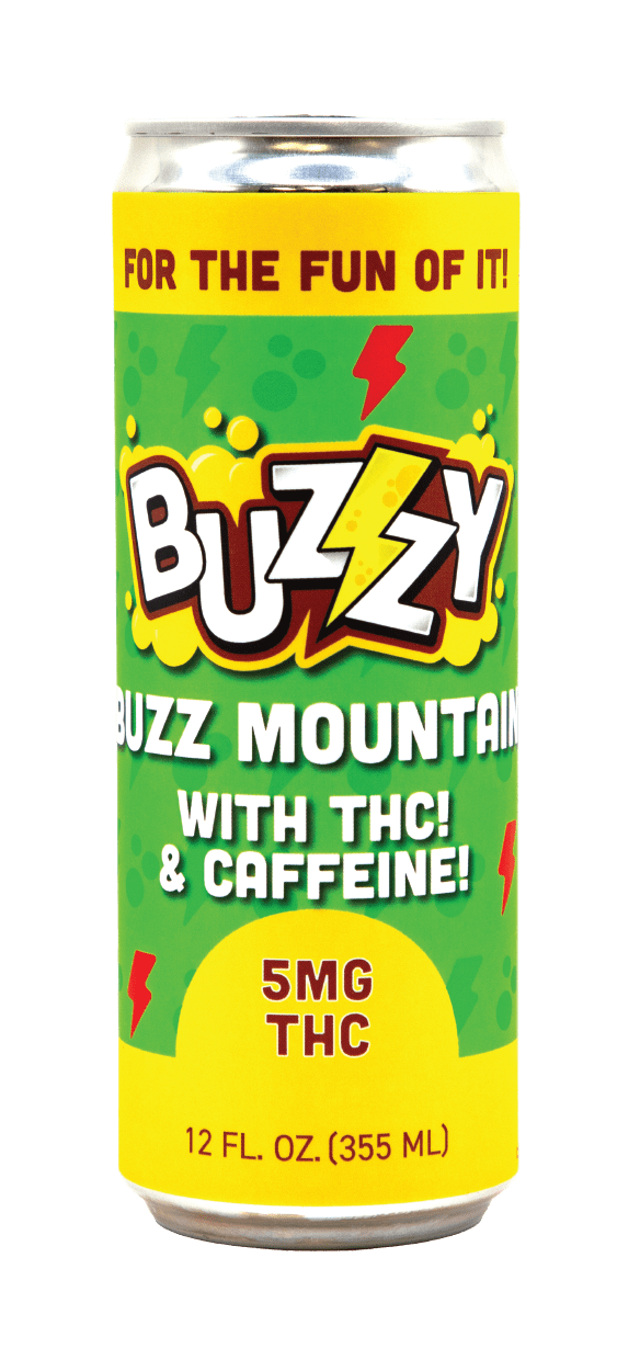 Photograph of product: Buzz Mountain Infused Beverage 5mg