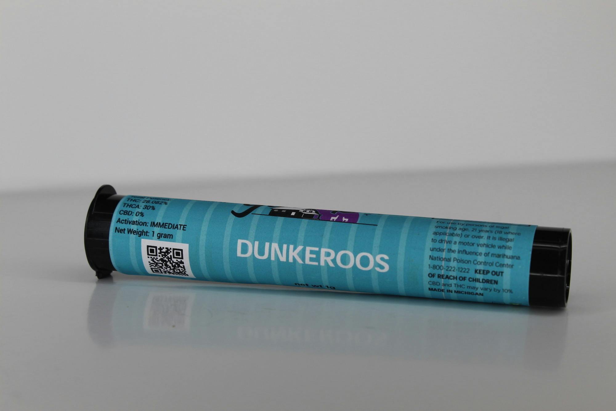 Photograph of product: Yard Bud | Dunkeroos | Preroll 1g