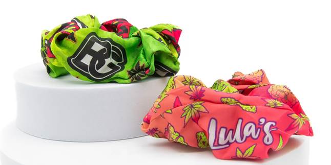 Photograph of product: Hair Scrunchie - Lula's Branded