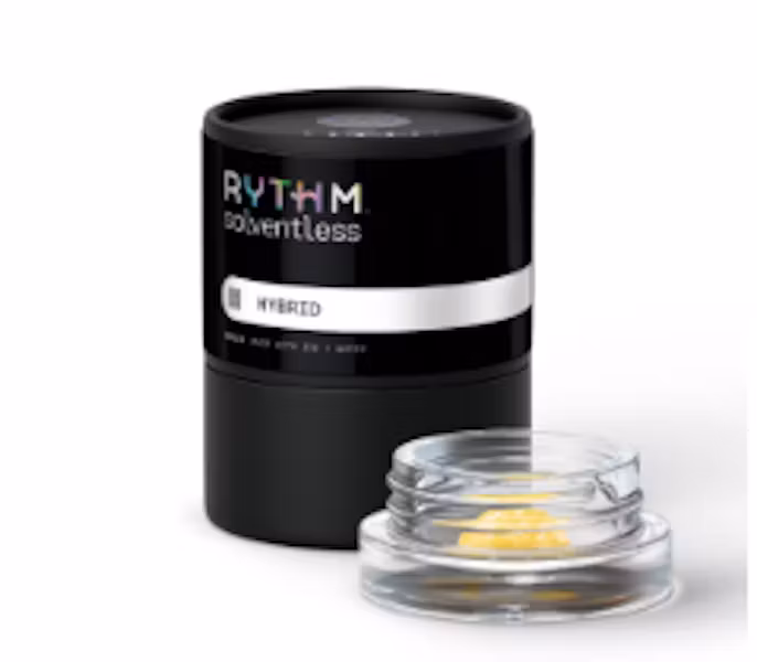 Photograph of product: Rythm | GMO | Solventless Live Rosin | 1g
