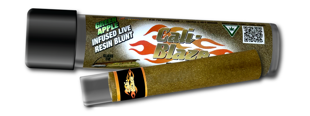 Photograph of product: Cali Blaze 1.2g Donut Blunt - - Raspberry - Oui'd