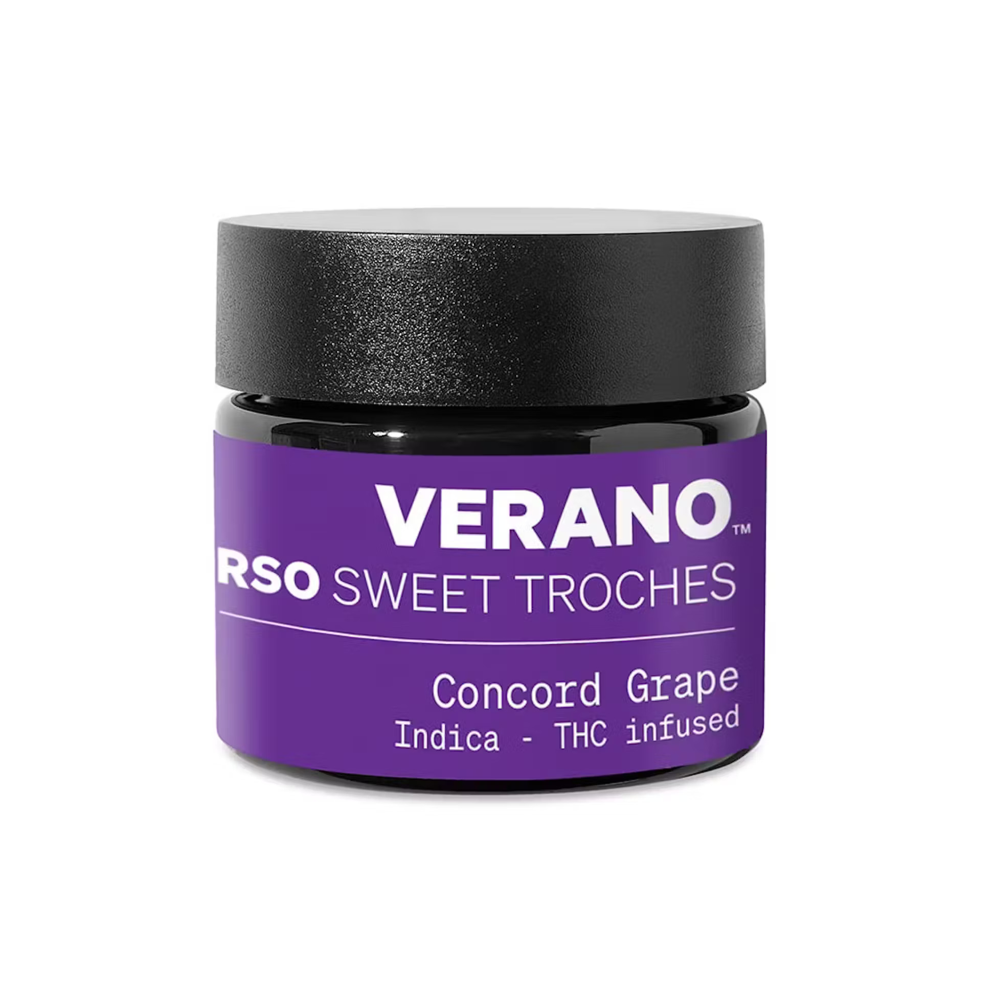 Photograph of product: 10pk/25mg RSO Troches (Sweet - Concord Grape)