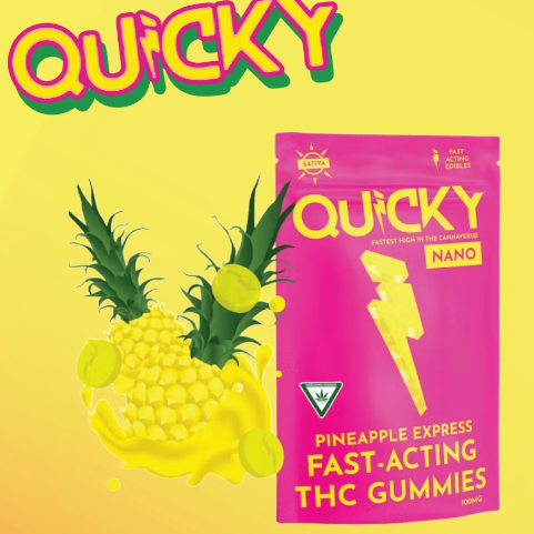 Photograph of product: Quicky - Pineapple Express 200mg
