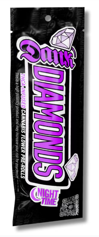 Photograph of product: Marquise Cut - Diamond Infused Preroll - 1pk/1.5g