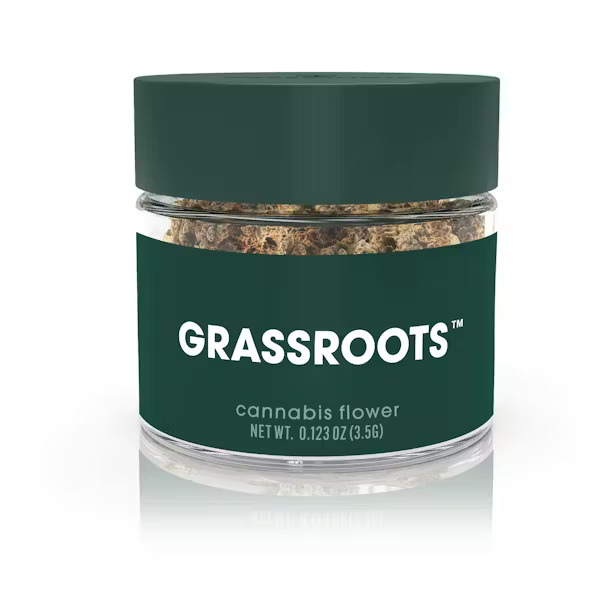Photograph of product: GRASSROOTS Peanut Butter Muffin 3.5g