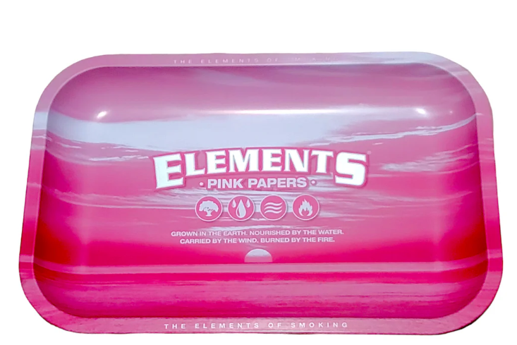 Photograph of product: Elements Pink Rolling Tray