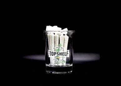 Photograph of product: Strawberry Cough Pre-Roll 8-pack | 4g