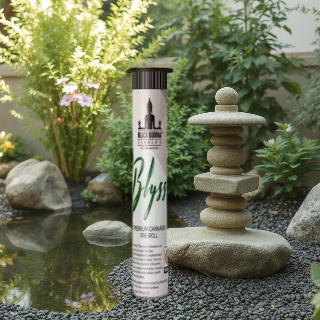 Photograph of product: Black Buddha-Blyss Mint Cream Cake-Pre Rolls Single-1.0g