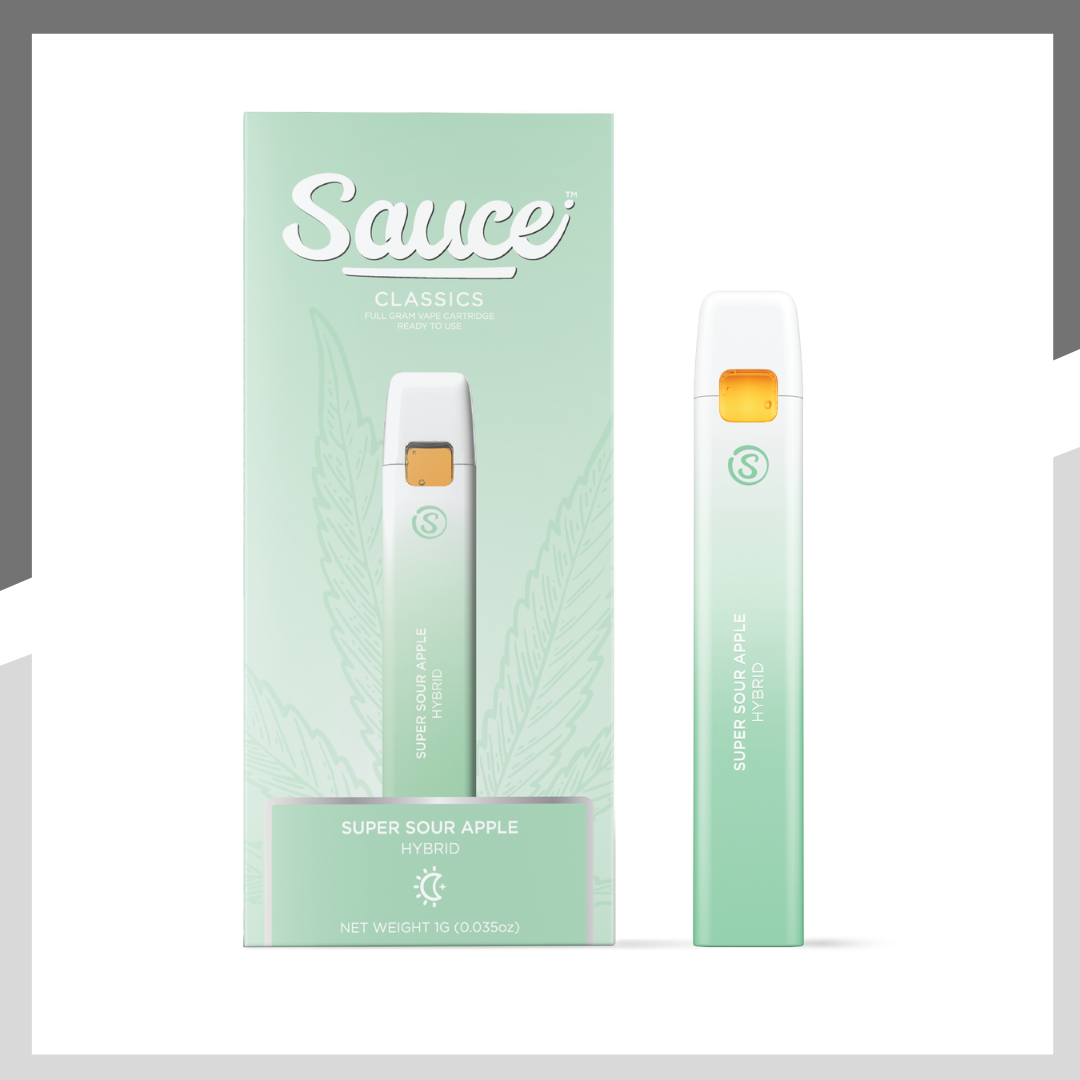 Photograph of product: Hybrid Super Sour Apple | Distillate Disposable Vape