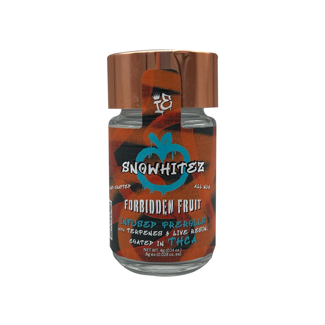 Photograph of product: Forbidden Fruit | .8g x 5 | Infused | SnoWhitez