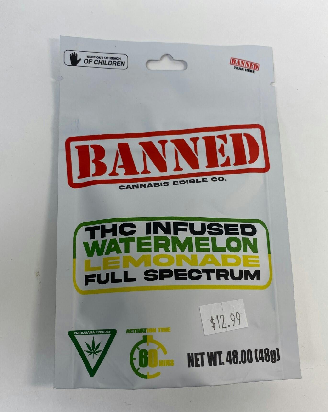 Photograph of product: Banned | Watermelon Lemonade | 200 mg