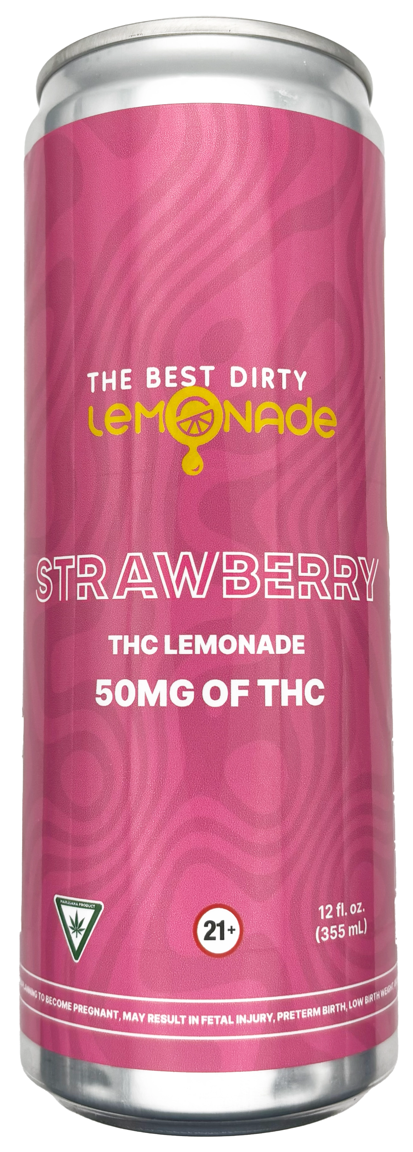 Photograph of product: Best Dirty Lemonade | Strawberry Lemonade | Beverage | 50mg TH-oui