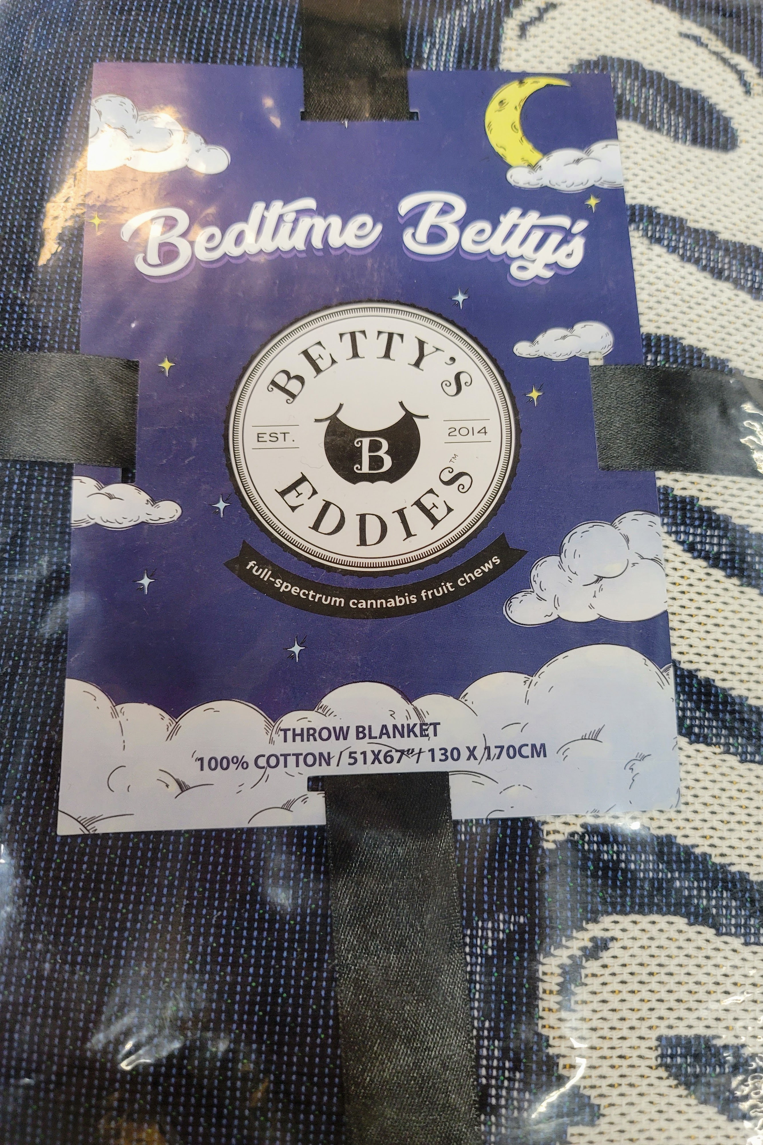 Photograph of product: Betty's Eddies Bedtime Throw