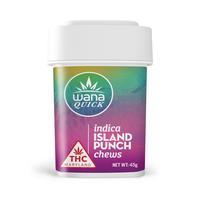 Photograph of product: 100mg Island Punch "Quick" Chews 10pk