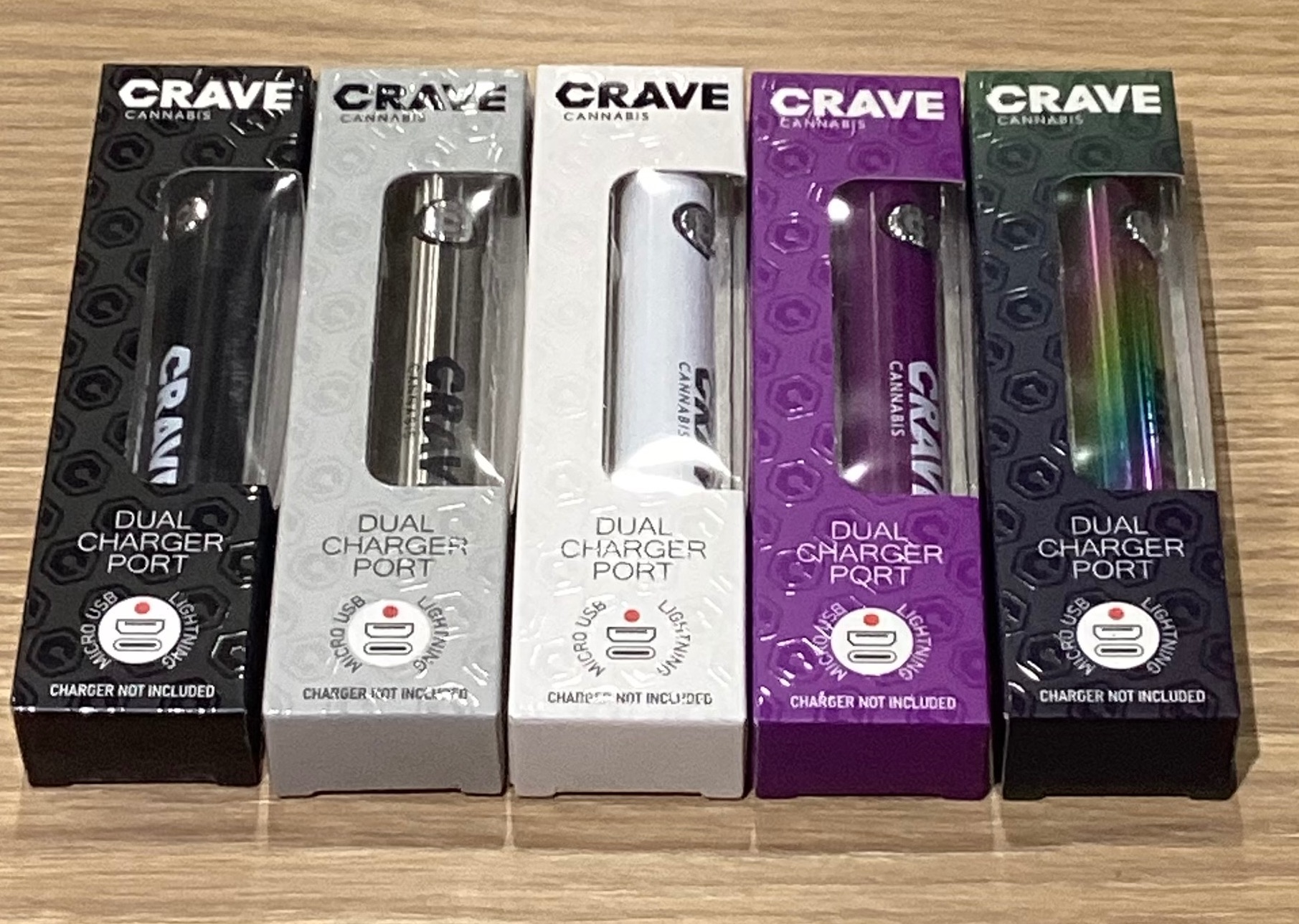 Photograph of product: CRAVE BATTERY WHITE
