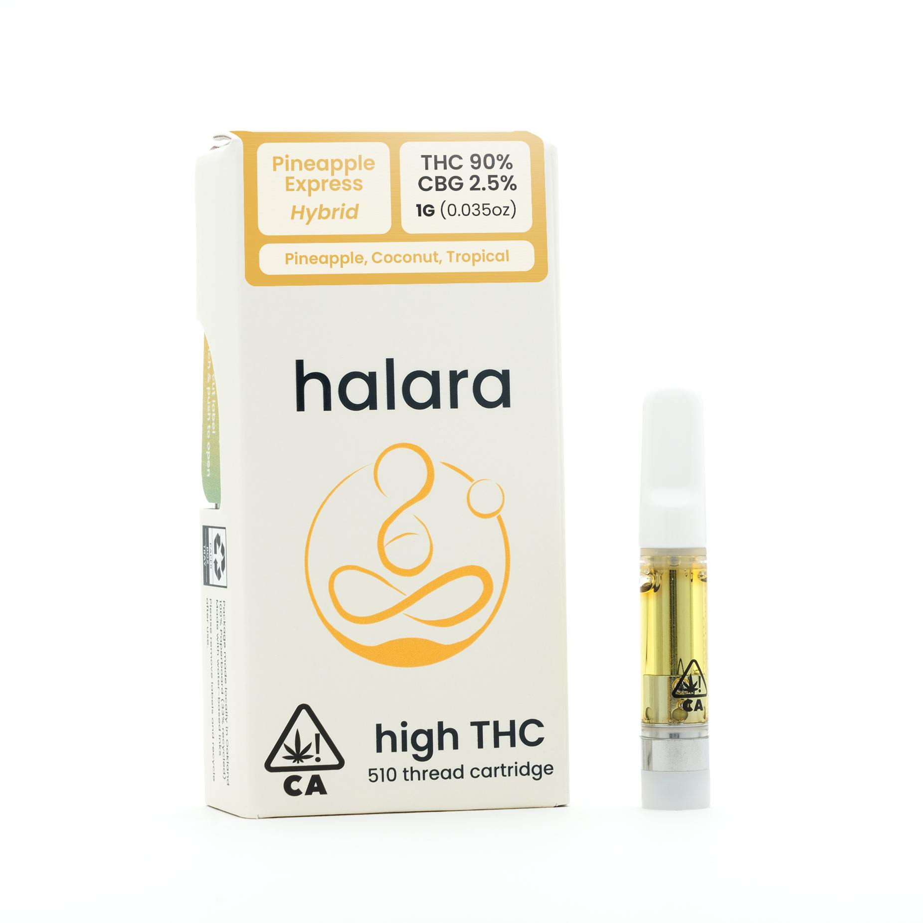 Photograph of Product: PINEAPPLE EXPRESS 1G CARTRIDGE