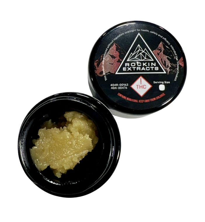 Photograph of product: 4g Rosin Bucket - Black Magic