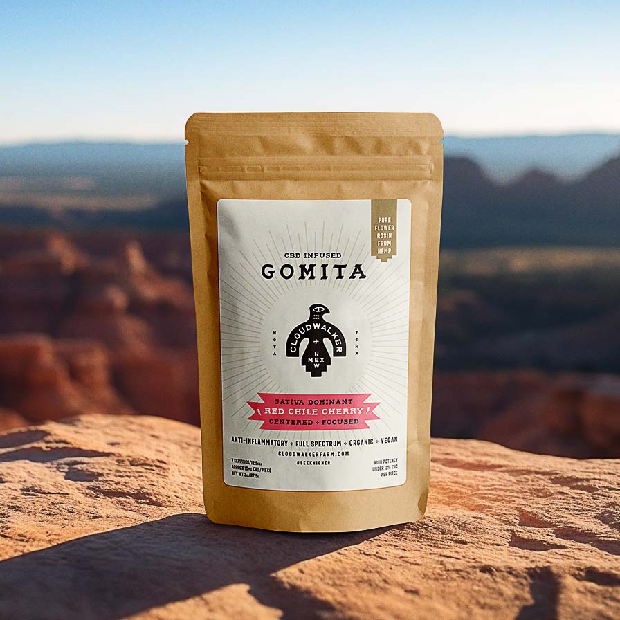 Photograph of product: Red Chile Cherry CBD Gomita (7ct, 10mg CBD)