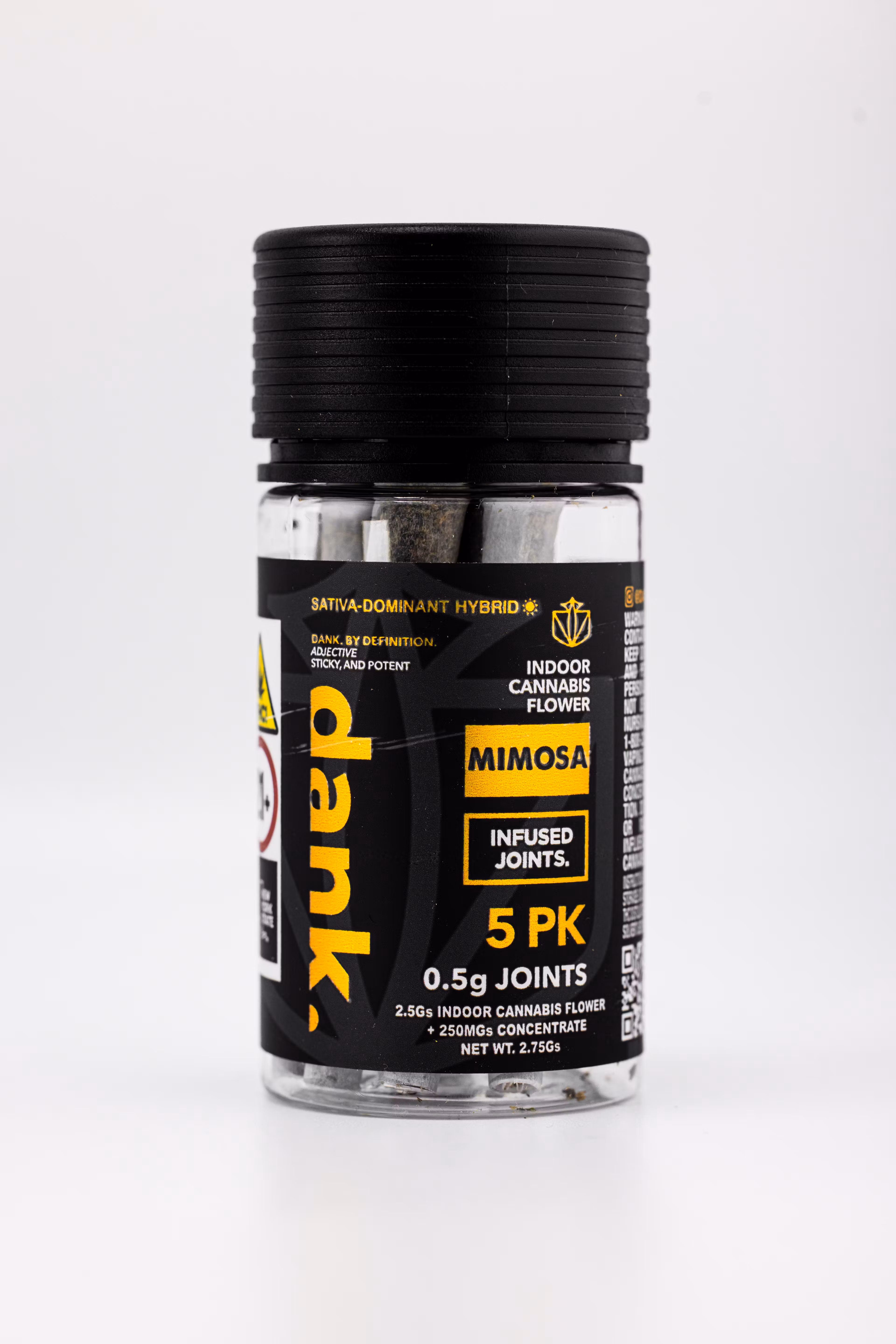 Photograph of product: Dank - Mimosa Infused Preroll 5pk