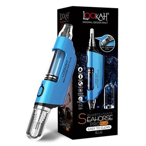 Photograph of product: LOOKAH - VAPORIZERS - SEAHORSE PRO PLUS - BLUE