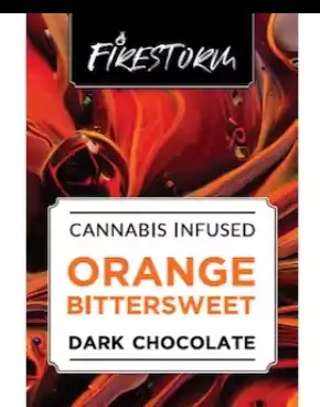 Photograph of product: Fruity Treats Chocolate Bar - 100mg - AU Firestorm